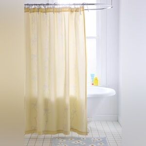Urban outfitters Lacey Bows Cotton Shower Curtain